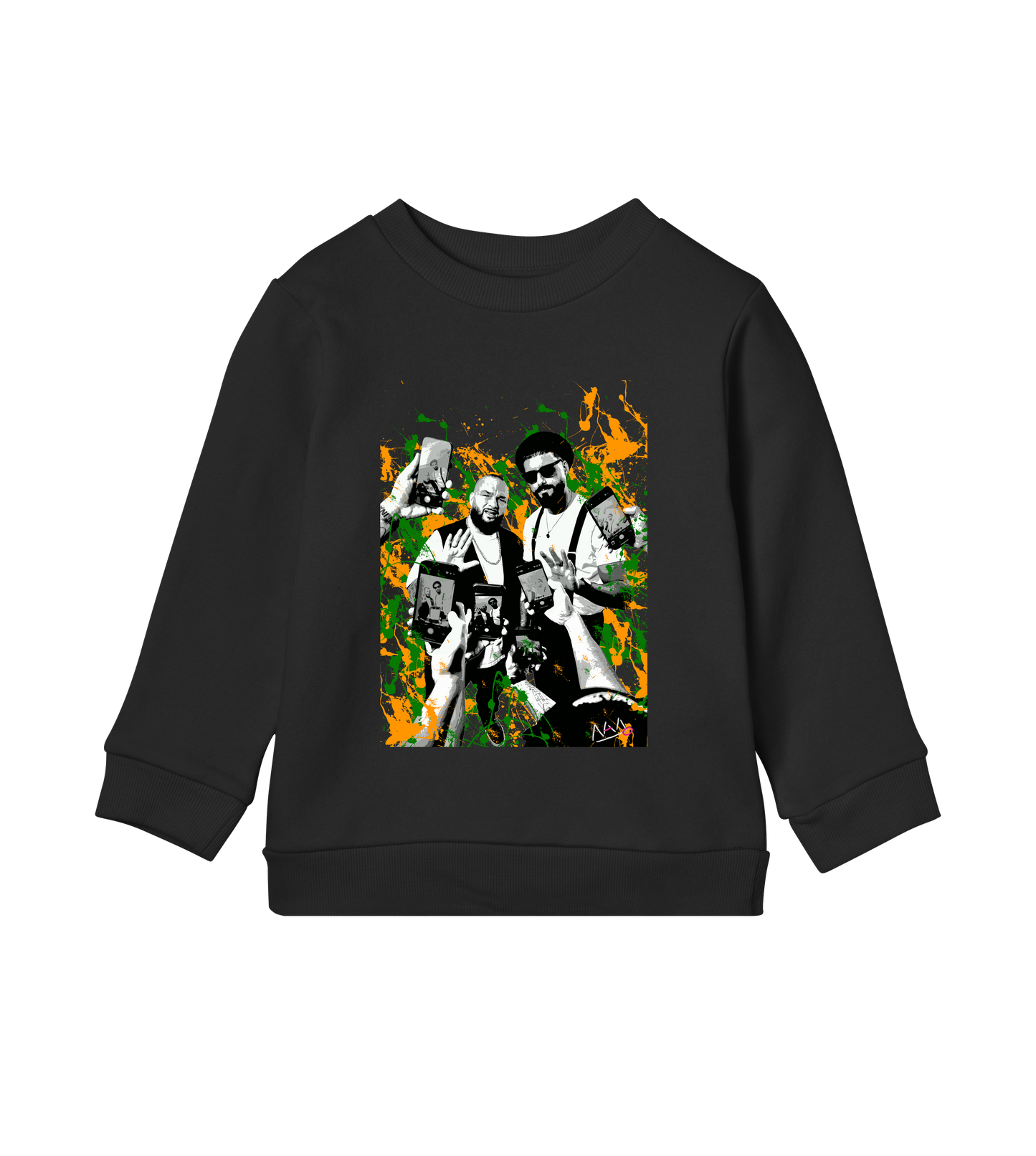 Medina KIDS Crewneck Black – Photo Print